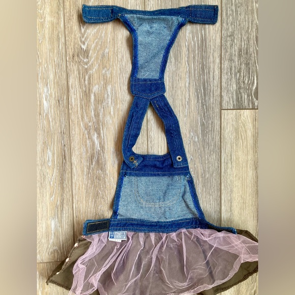 Dog Jean Dress - Picture 2 of 9